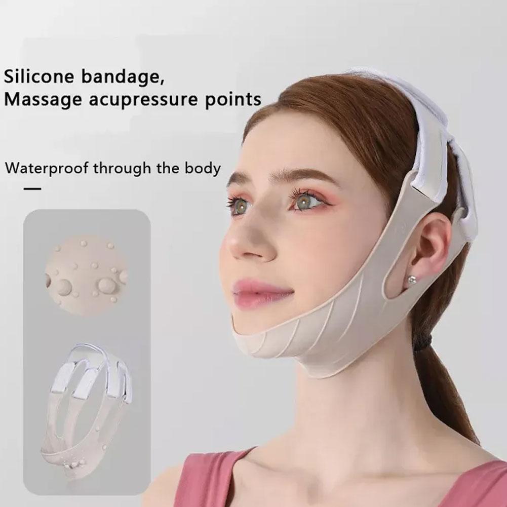 Skincare Scora - Vendaje adelgazante facial reutilizable para mujer,