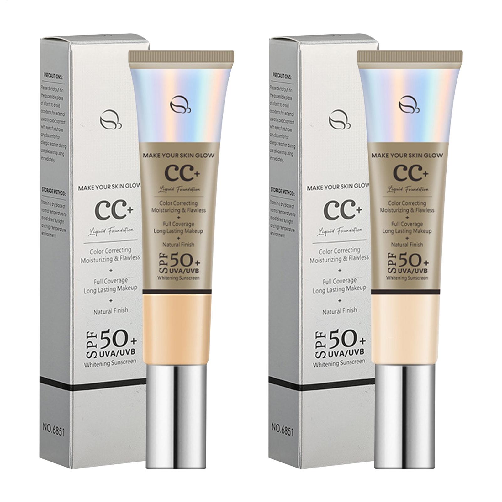 Spf 50 Sunscreen - CC Cream Foundation SPF 50 Base