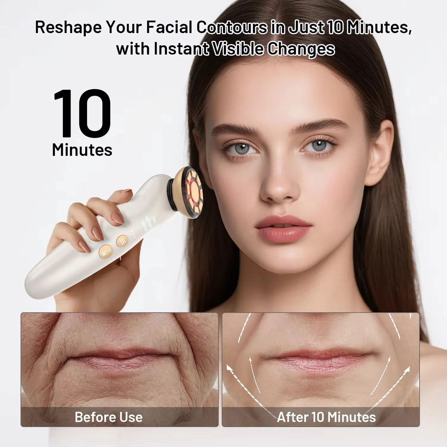 Masajeador facial RF, terapia  - Skincare Scora reseña y precio