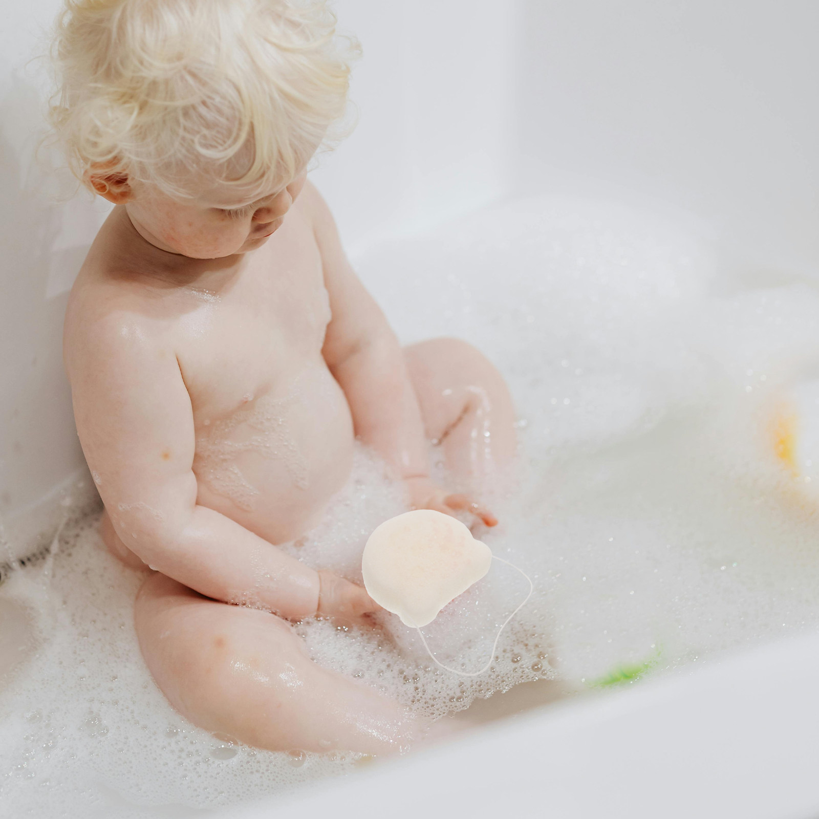 Esponja de baño suave para beb - Skincare Newborn reseña y precio