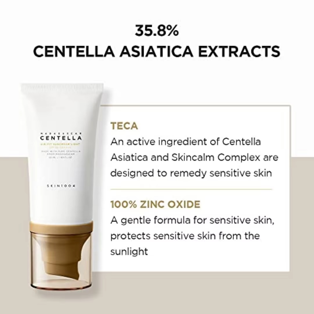 Protector Solar SKIN1004 Cente - Spf 50 Sunscreen reseña y precio
