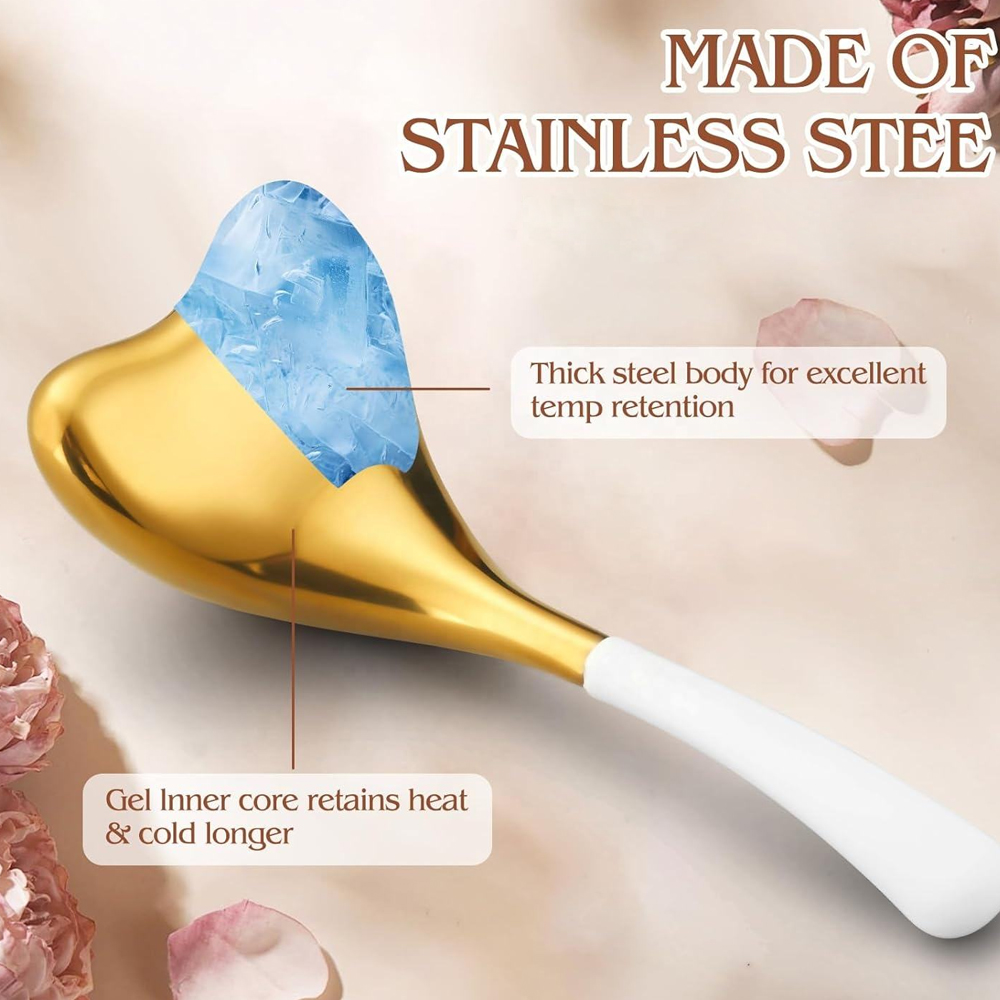 Cuchara masajeadora con globos - Skincare Scora reseña y precio