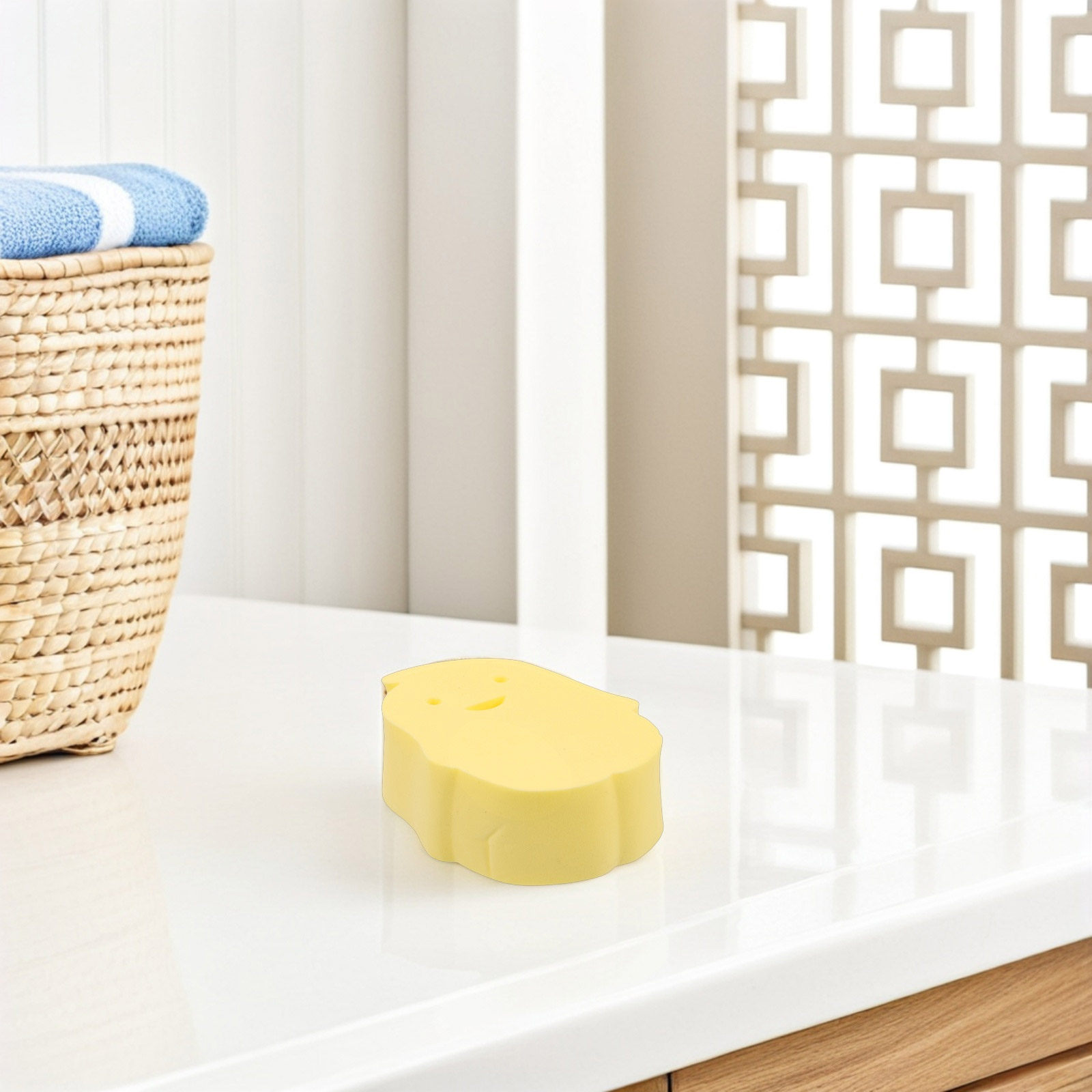 Adorable Esponja de Baño con F - Skincare Newborn reseña y precio