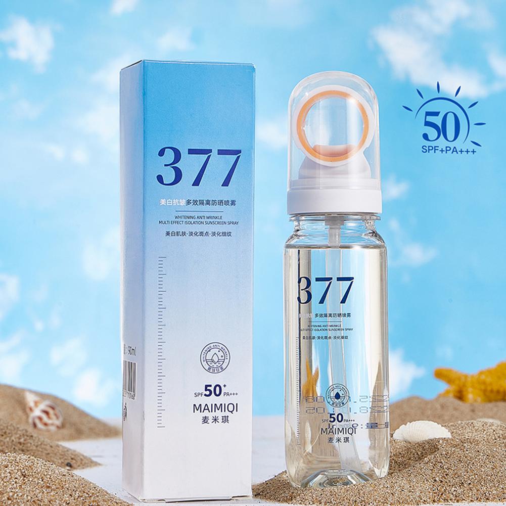 1/3/5 Uds Spray de protección  - Spf 50 Sunscreen reseña y precio